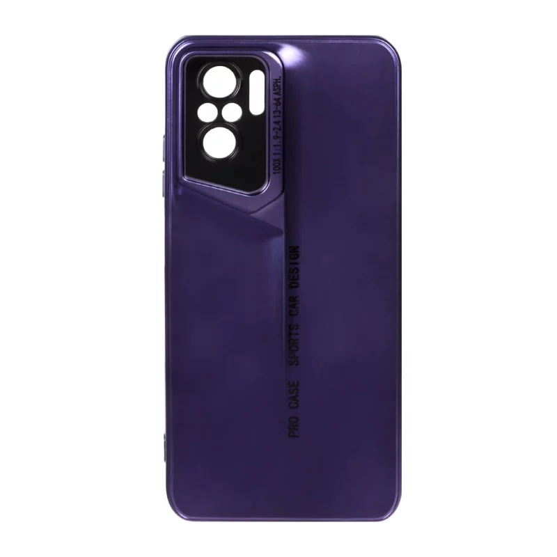 قاب Sports Design متالیک Xiaomi Redmi Note 10 4G / Redmi Note 10S / Poco M5S - بنفش - تصویر 2