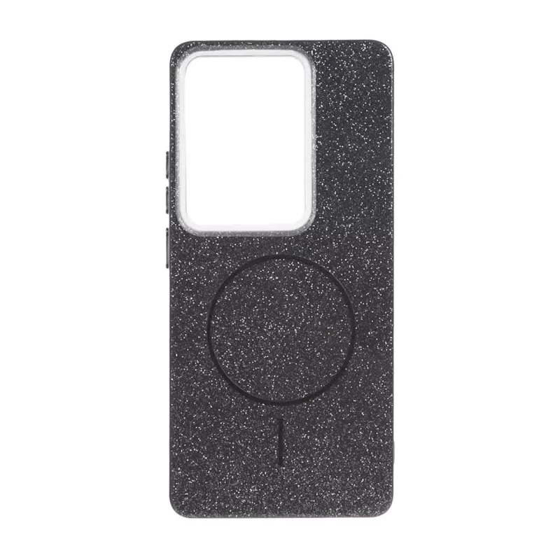 قاب اکلیلی پشت سخت طرح مگ سیف Xiaomi Redmi Note 14S / Note 13 Pro 4G / Poco M6 Pro 4G - مشکی - تصویر 2