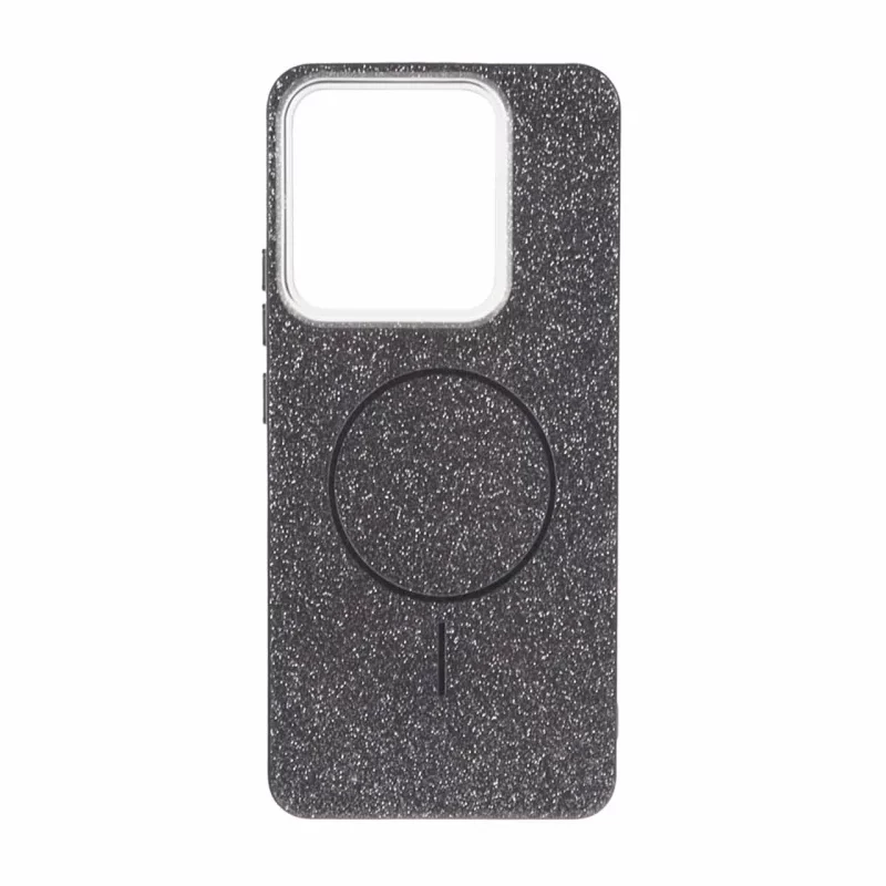 قاب اکلیلی پشت سخت طرح مگ سیف Xiaomi Redmi Note 14 4G - مشکی - تصویر 2
