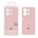 قاب سیلیکونی پاک کنی اورجینال Master Quality مدل Xiaomi Redmi Note 13 4G - صورتی چرک (پک دار)