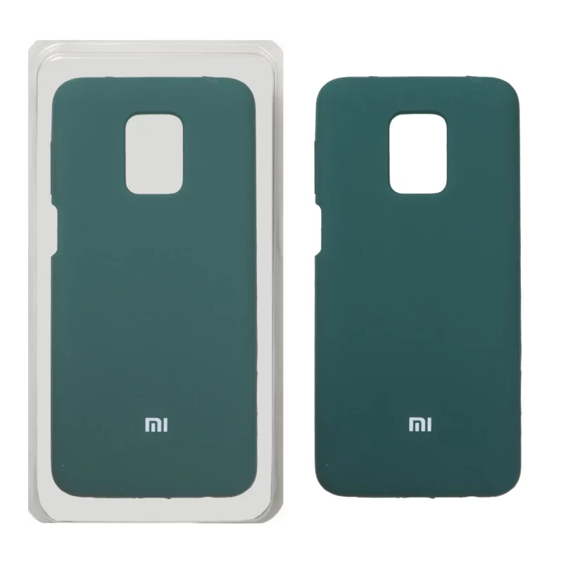 قاب سیلیکونی پاک کنی اورجینال Xiaomi Redmi Note 9S / Redmi Note 9 Pro / Redmi Note 9 Pro Max - سبز (پک اصلی) - تصویر 2