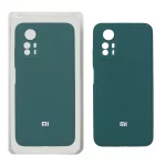 قاب سیلیکونی پاک کنی محافظ لنزدار اورجینال Xiaomi Redmi Note 12S - سبز (پک اصلی)