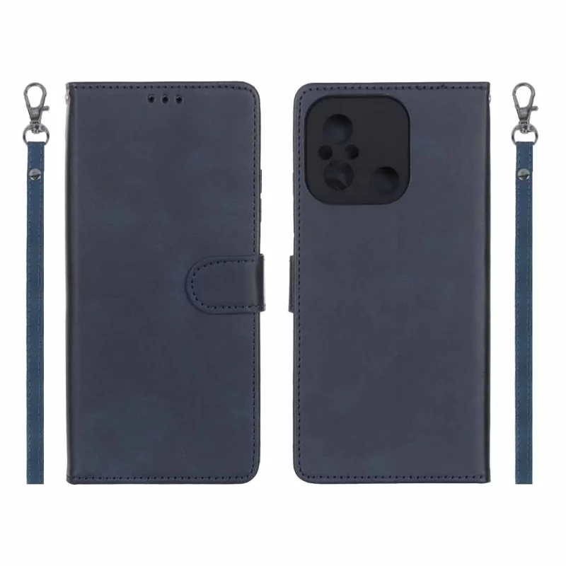 کیف موبایل مگنتی درجه یک MNC مدل Xiaomi Redmi 12C / Redmi 11A / Poco C55 - سرمه ای - تصویر 2