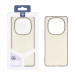 قاب Line Case ژله ای Xiaomi Redmi Note 14 Pro 5G / Redmi Note 14 Pro Plus 5G / Poco X7 5G - خاکستری (پک دار)