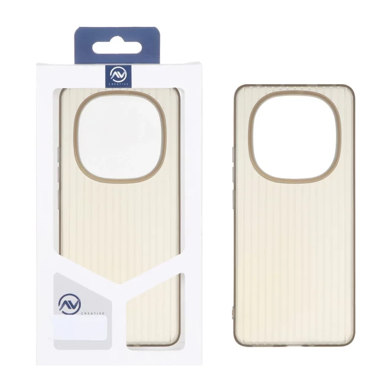 قاب Line Case ژله ای Xiaomi Redmi Note 14 Pro 5G / Redmi Note 14 Pro Plus 5G / Poco X7 5G - خاکستری (پک دار) - تصویر 2