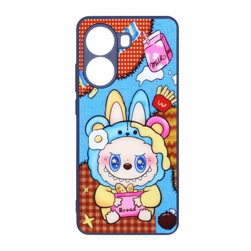 قاب Labubu پشت طلق Xiaomi Poco X7 Pro - طرح 67 - MPS - تصویر 2