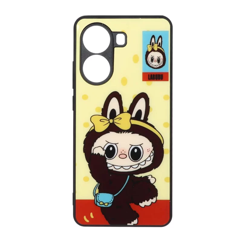 قاب Labubu پشت طلق Xiaomi Poco X7 Pro - طرح 69 - MPS - تصویر 2
