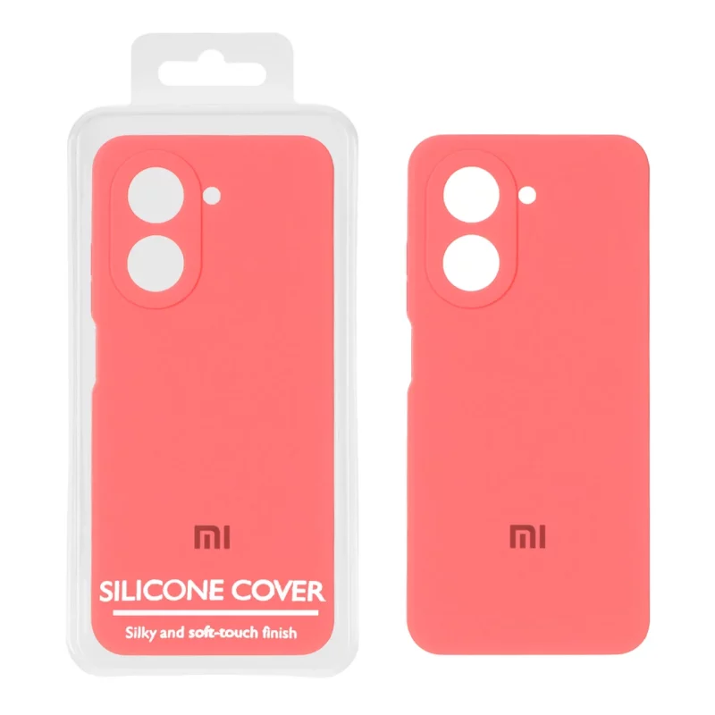 قاب سیلیکونی پاک کنی اورجینال Master Quality مدل Xiaomi Redmi A5 / Poco C71 - مرجانی (پک دار) - تصویر 2
