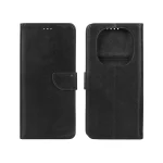 کیف چرمی موبایل مگنتی Xiaomi Redmi Note 14 Pro 4G - مشکی