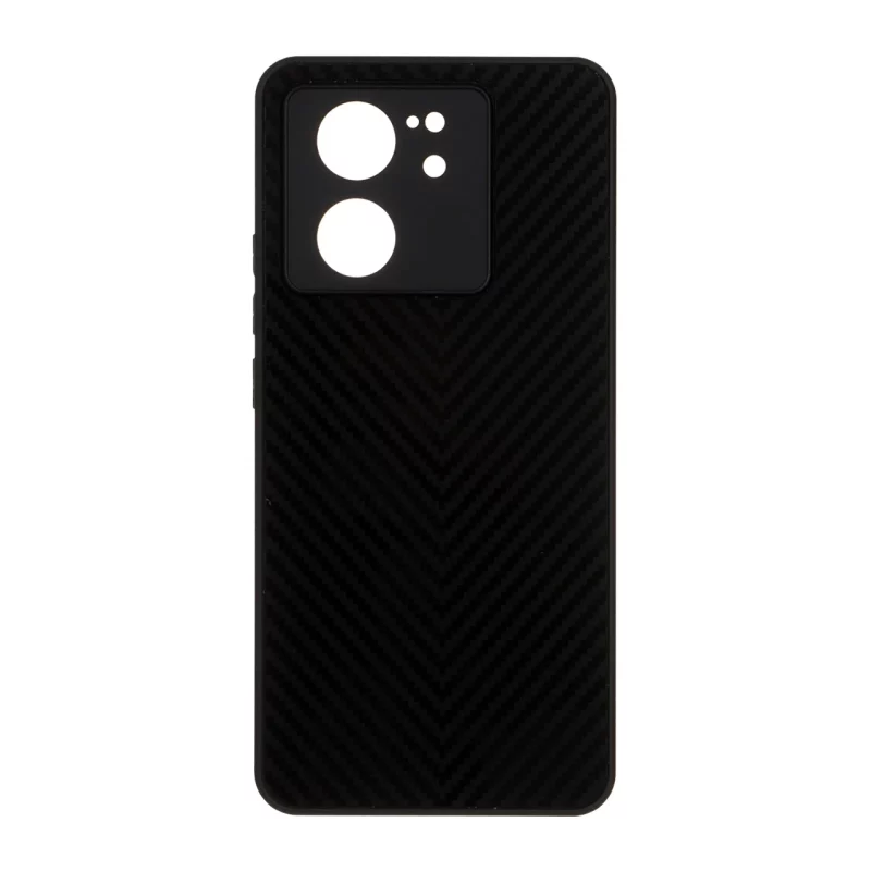 قاب طرح کربن PVD مدل Xiaomi Mi 13T / Mi 13T Pro - مشکی - تصویر 2