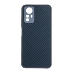 قاب طرح کربن PVD مدل Xiaomi Redmi Note 12S - سرمه ای