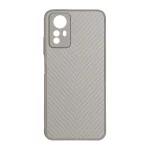 قاب طرح کربن PVD مدل Xiaomi Redmi Note 12S - خاکستری