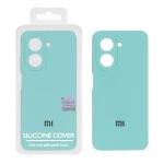 قاب سیلیکونی پاک کنی اورجینال Master Quality مدل Xiaomi Redmi A5 / Poco C71 - سبزآبی (پک دار)