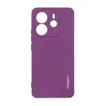 قاب سیلیکونی Spigen محافظ لنزدار Xiaomi Redmi Note 14 4G - ارغوانی