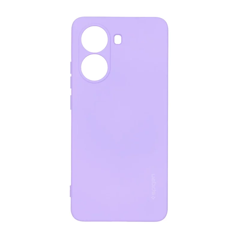قاب سیلیکونی Spigen محافظ لنزدار Xiaomi Poco X7 Pro - بنفش روشن - تصویر 2