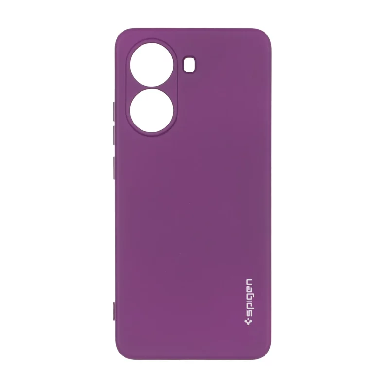 قاب سیلیکونی Spigen محافظ لنزدار Xiaomi Poco X7 Pro - ارغوانی - تصویر 2