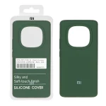 قاب سیلیکونی پاک کنی اورجینال درجه یک Xiaomi Redmi Note 14 Pro 5G / Redmi Note 14 Pro Plus 5G / Poco X7 5G - سبز (پک دار)