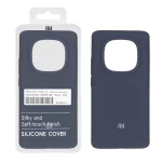 قاب سیلیکونی پاک کنی اورجینال درجه یک Xiaomi Redmi Note 14 Pro 5G / Redmi Note 14 Pro Plus 5G / Poco X7 5G - سرمه ای (پک دار)