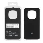 قاب سیلیکونی پاک کنی اورجینال درجه یک Xiaomi Redmi Note 14 Pro 5G / Redmi Note 14 Pro Plus 5G / Poco X7 5G - مشکی (پک دار)