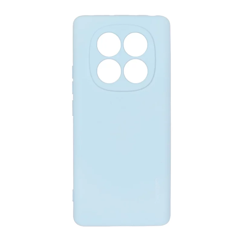 قاب سیلیکونی Spigen محافظ لنزدار Xiaomi Redmi Note 14 Pro 4G - آبی روشن - تصویر 2