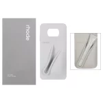 قاب سیلیکونی پاک کنی اورجینال rhode با ست لیپ گلاس Xiaomi Poco X3 / Poco X3 Pro / Poco X3 NFC - طوسی (پک دار)