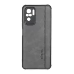 قاب طرح چرم RYOURK مدل Xiaomi Redmi Note 10 4G / Redmi Note 10S / Poco M5S - خاکستری