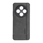 قاب طرح چرم RYOURK مدل Xiaomi Redmi 14C / Redmi A4 / Poco C75 - خاکستری
