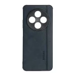 قاب طرح چرم RYOURK مدل Xiaomi Redmi 14C / Redmi A4 / Poco C75 - سرمه ای
