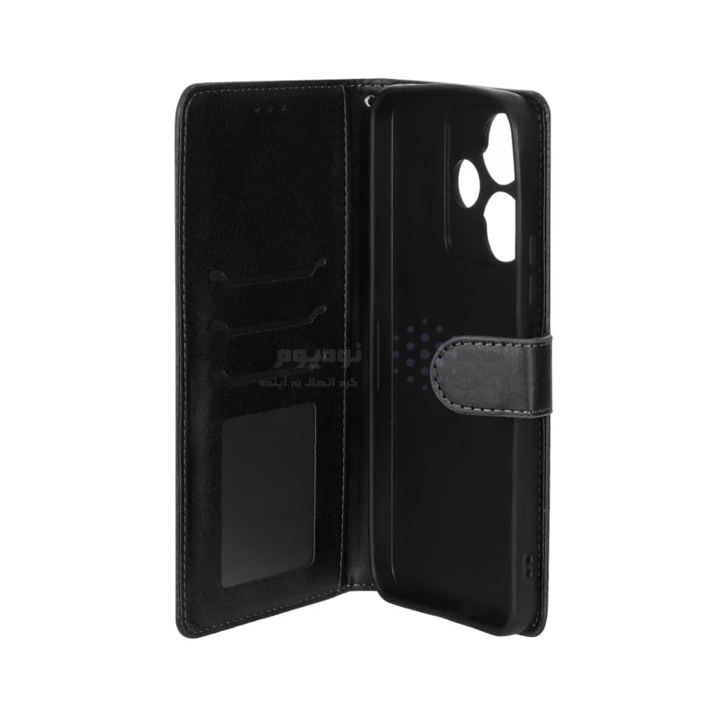 کیف موبایل مگنتی درجه یک MNC مدل Xiaomi Redmi 13X / Redmi 13 4G / Poco M6 4G - مشکی - تصویر 3