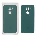 قاب سیلیکونی پاک کنی محافظ لنزدار اورجینال Xiaomi Redmi Note 9 / Redmi 10X 5G / Redmi 10X Pro 5G - سبز تیره (پک دار)