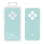 قاب سیلیکونی پاک کنی اورجینال درجه یک Xiaomi Redmi 14C / Redmi A4 / Poco C75 - سبز روشن (پک دار) - NTC