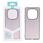 قاب Line Case ژله ای Xiaomi Redmi Note 14 Pro 4G - بنفش (پک دار)