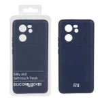 قاب نیو سیلیکون محافظ لنزدار RFF مدل Xiaomi Mi 13T / Mi 13T Pro - سرمه ای (پک دار)