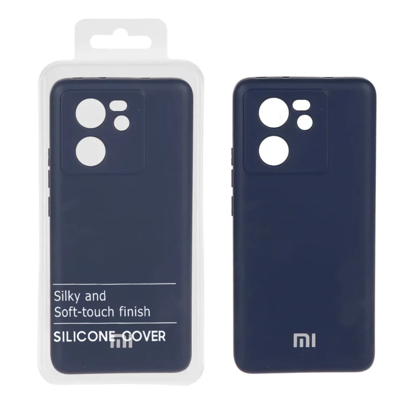 قاب نیو سیلیکون محافظ لنزدار RFF مدل Xiaomi Mi 13T / Mi 13T Pro - سرمه ای (پک دار) - تصویر 2