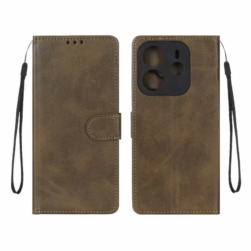 کیف موبایل مگنتی درجه یک MNC مدل Xiaomi Redmi Note 14 4G - سبز زیتونی - تصویر 2