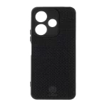 قاب طرح چرم حصیری Golden lion مدل Xiaomi Redmi 13X / Redmi 13 4G / Poco M6 4G - مشکی