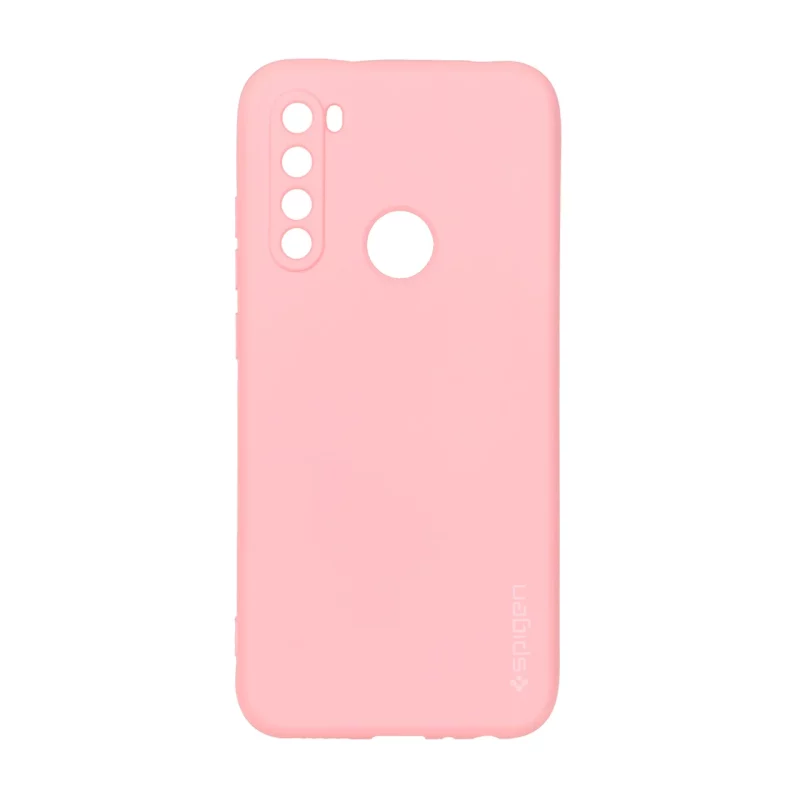 قاب سیلیکونی Spigen محافظ لنزدار Xiaomi Redmi Note 8 - صورتی - تصویر 2