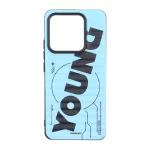 قاب Youngkit مورب Xiaomi Redmi Note 14 4G - آبی روشن