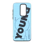 قاب Youngkit مورب Xiaomi Redmi Note 8 Pro - آبی روشن