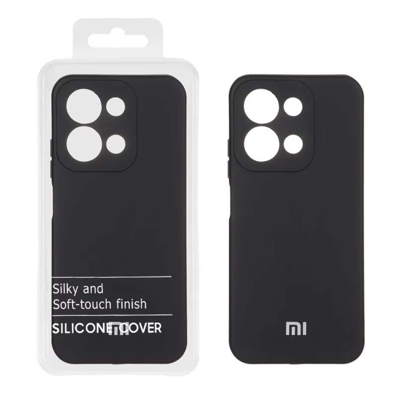 قاب نیو سیلیکون محافظ لنزدار RFF مدل Xiaomi Redmi 15C / Poco C85 - مشکی (پک دار) - تصویر 2