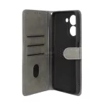 کیف موبایل مگنتی Crystal داخل مخمل Xiaomi Redmi A5 / Poco C71 - طوسی - تصویر 3