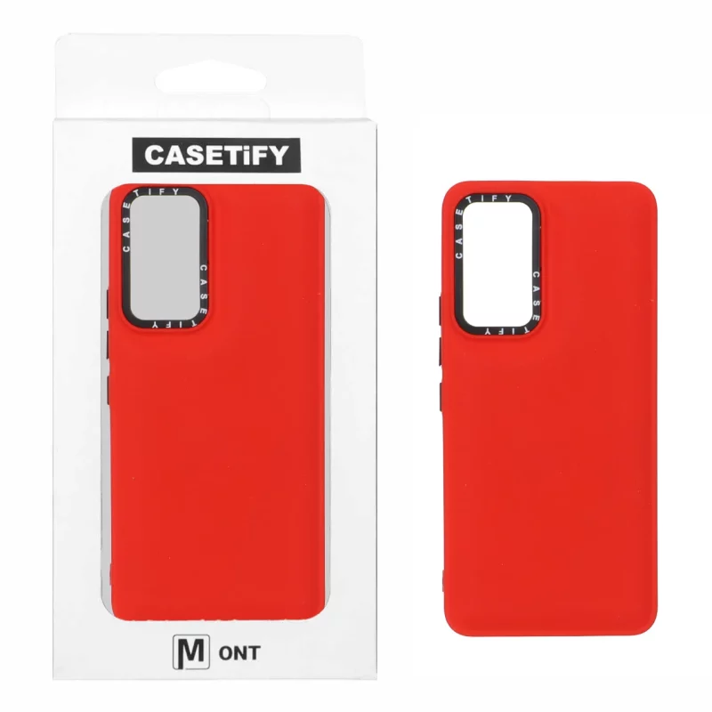 قاب casetify پافر ساده Xiaomi Mi 12 Lite - قرمز (پک دار) - تصویر 2