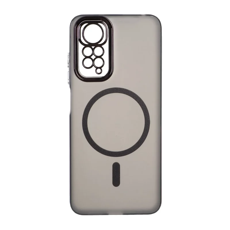 قاب Life Time مات طرح مگ سیف Xiaomi Redmi Note 11 4G / Redmi Note 11S - مشکی - تصویر 2