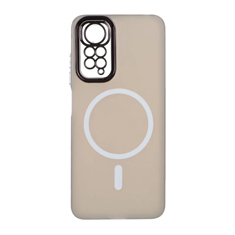 قاب Life Time مات طرح مگ سیف Xiaomi Redmi Note 11 4G / Redmi Note 11S - کرم - تصویر 2