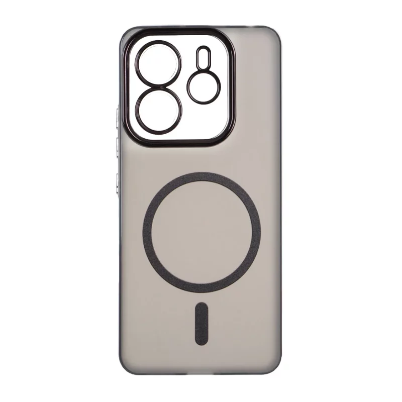 قاب Life Time مات طرح مگ سیف Xiaomi Redmi Note 14 4G - مشکی - تصویر 2