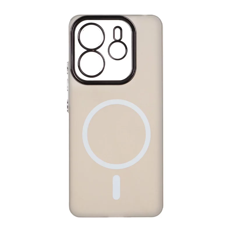 قاب Life Time مات طرح مگ سیف Xiaomi Redmi Note 14 4G - کرم - تصویر 2