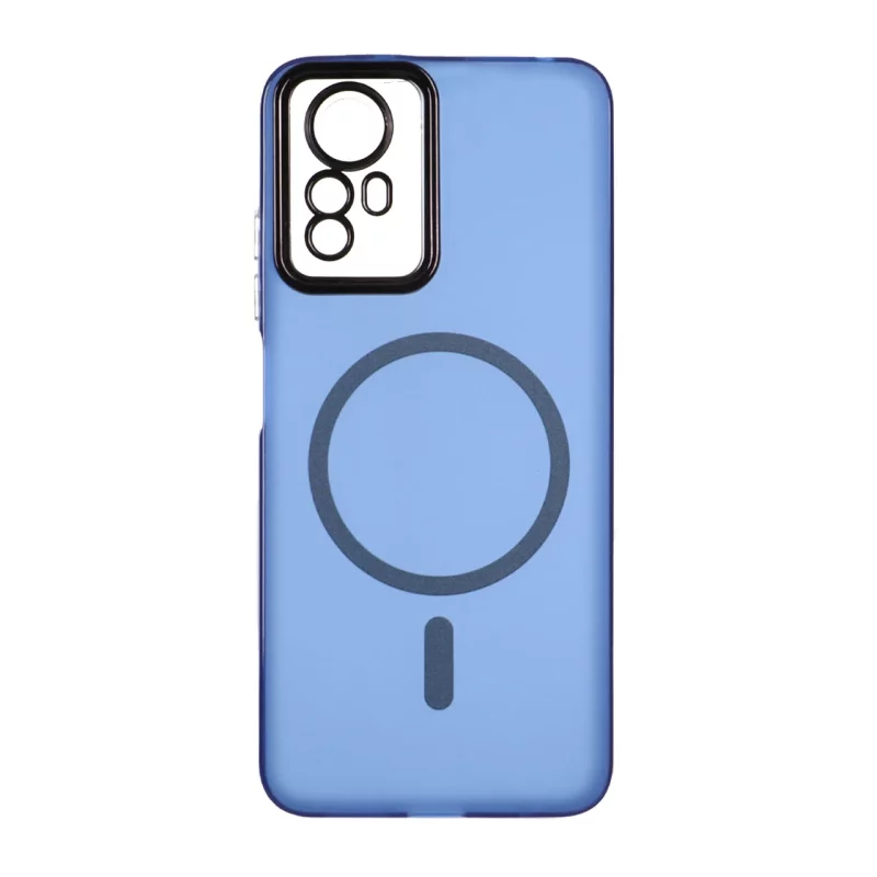 قاب Life Time مات طرح مگ سیف Xiaomi Redmi Note 12S - آبی - تصویر 2
