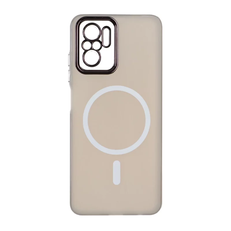 قاب Life Time مات طرح مگ سیف Xiaomi Redmi Note 10 4G / Redmi Note 10S / Poco M5S - کرم - تصویر 2