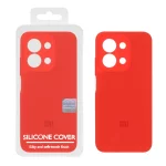 قاب سیلیکونی پاک کنی اورجینال Master Quality مدل Xiaomi Redmi 15C / Poco C85 - قرمز (پک دار)