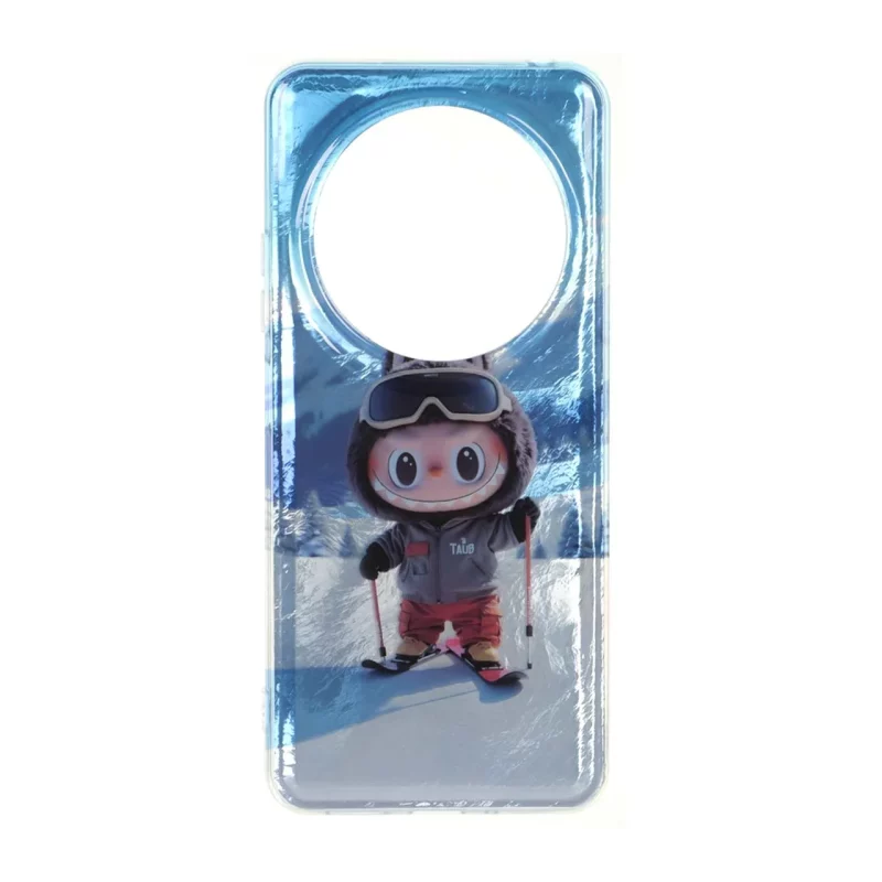 قاب اطلسی Labubu دور ژله ای Xiaomi Redmi 14C / Redmi A4 / Poco C75 - طرح 24 - تصویر 2